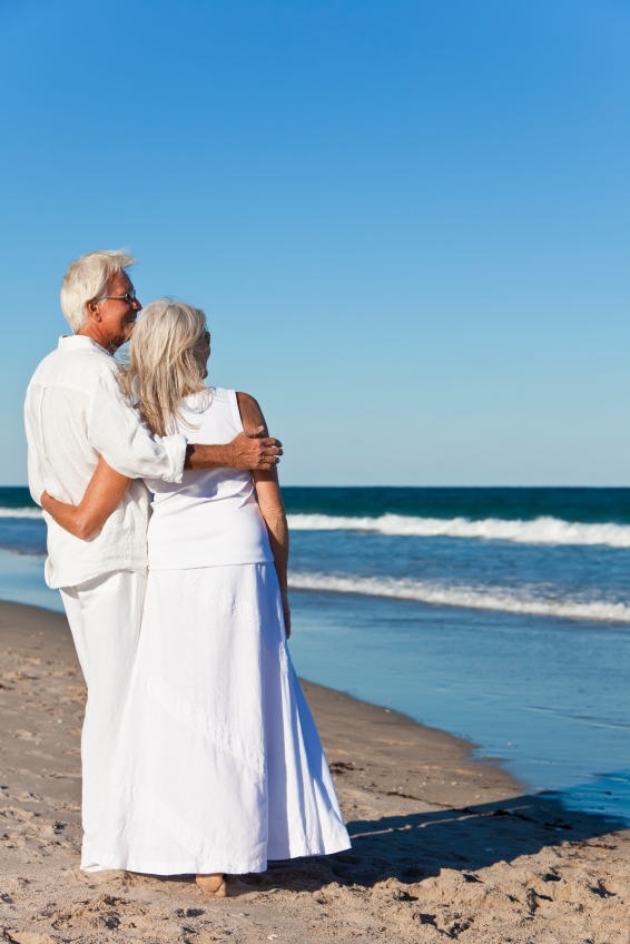 Senior Couple at the Beach